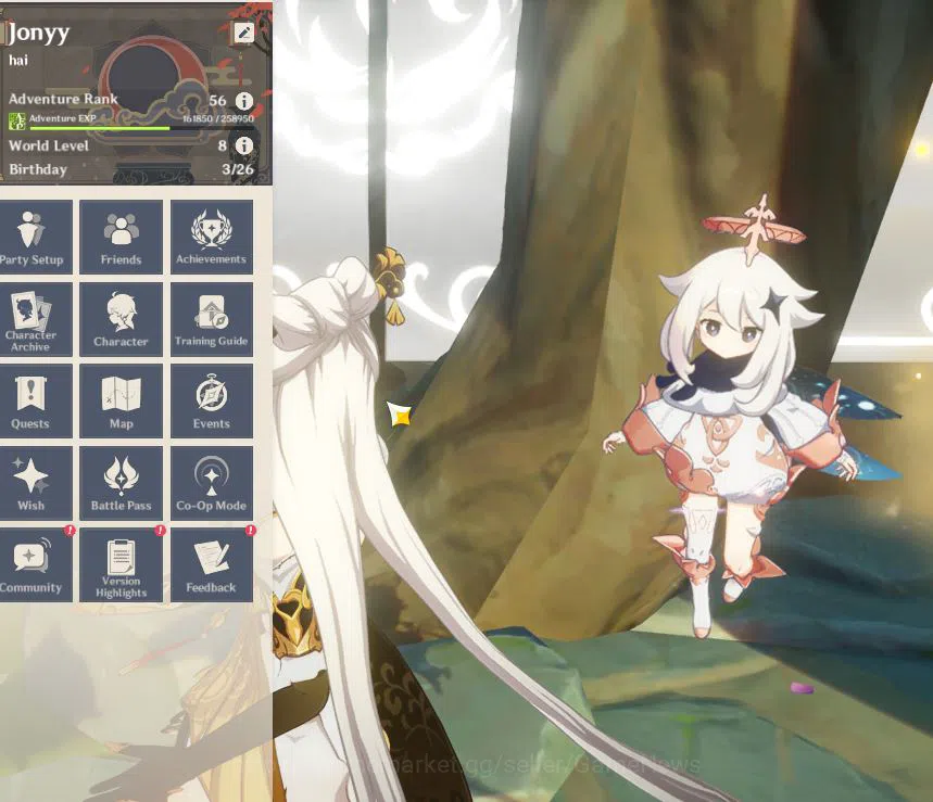 Genshin Impact Accounts Asia|AR 56|6 Limited +2(*5Weapon)| Hu'Tao+C1,Yelan image 1