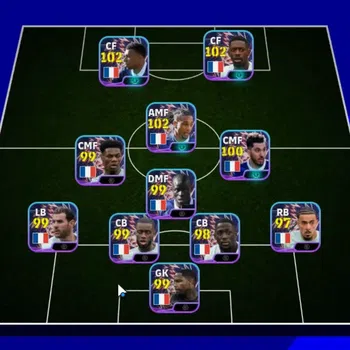 eFootball Accounts Legends & Iconic Players Android|Team Pack France'26|Epic Steven Gerrard,Show Time Lionel Messi,Lamine
