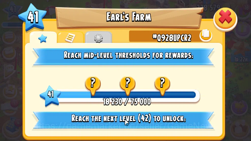 Hay Day Accounts Level 41 | Barn Storage 1100 + Silo Storage 625 | 338k Coins, 16 Diamonds |CN ON|Log Supercell ID|Take 10