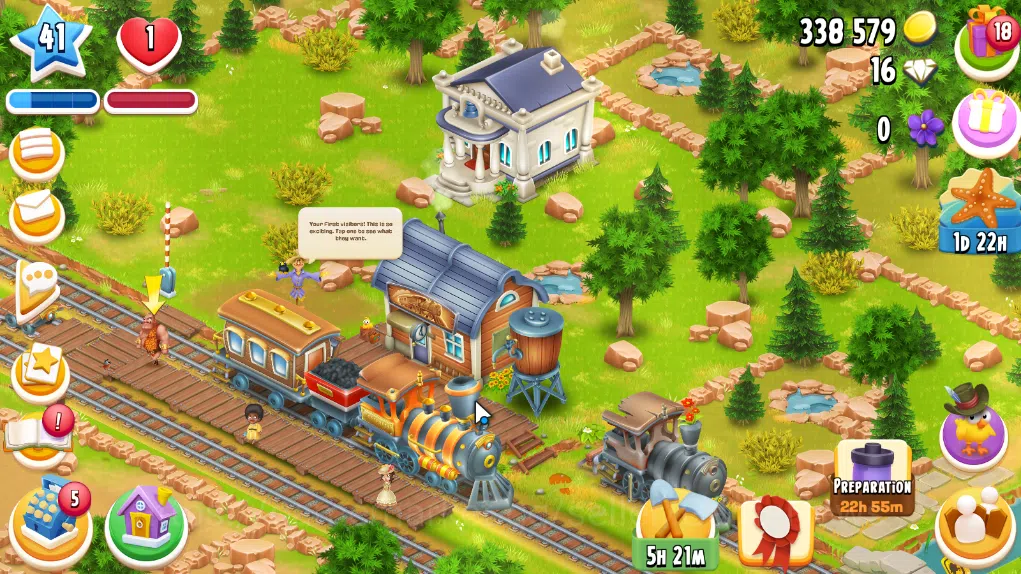 Hay Day Accounts Level 41 | Barn Storage 1100 + Silo Storage 625 | 338k Coins, 16 Diamonds |CN ON|Log Supercell ID|Take 6