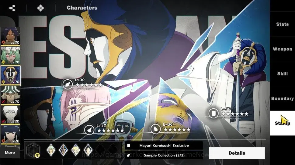 BLEACH: Soul Resonance Accounts NuverseSEA|LV 59|8 SSR [Nelliel,Mayuri,UraharaB2,Y image 12