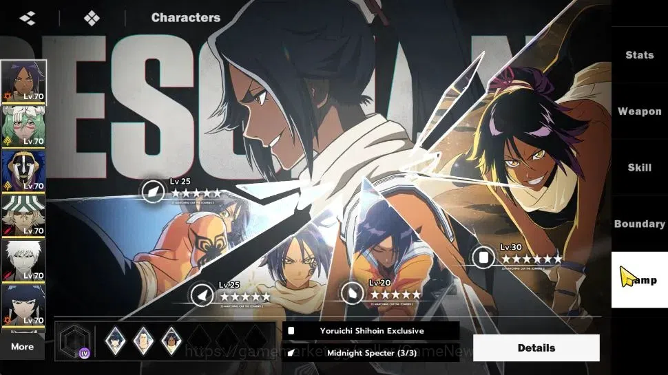 BLEACH: Soul Resonance Accounts NuverseSEA|LV 59|8 SSR [Nelliel,Mayuri,UraharaB2,Y image 6
