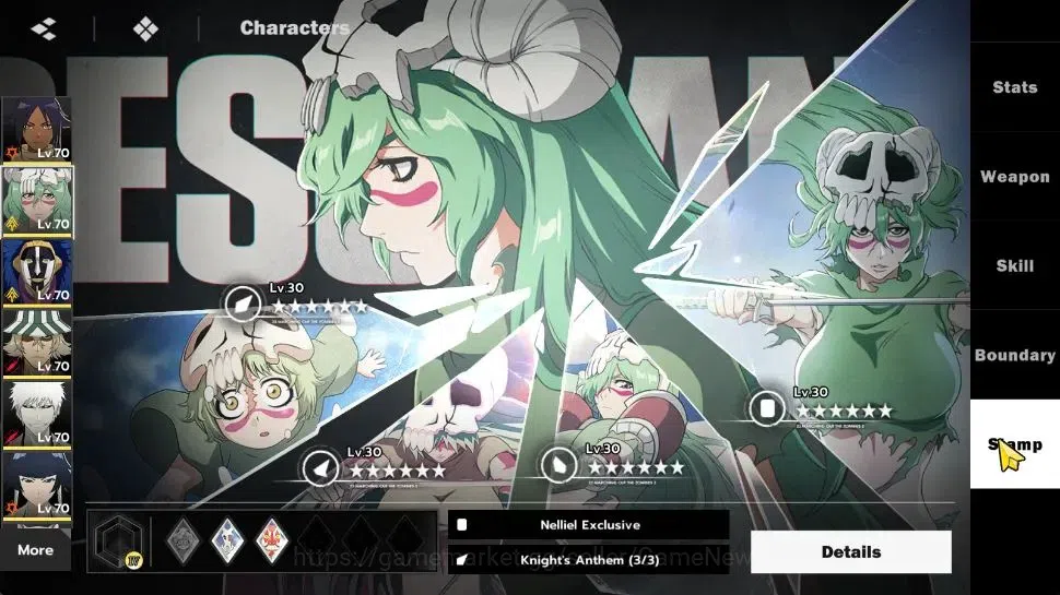 BLEACH: Soul Resonance Accounts NuverseSEA|LV 59|8 SSR [Nelliel,Mayuri,UraharaB2,Y image 9