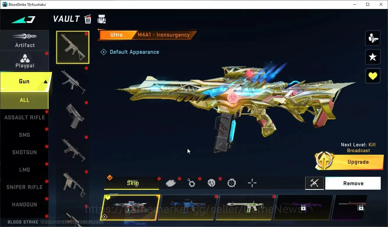 Blood Strike Accounts ASIA|Eternal Lv4 Galil-Noxdra+MELE Scythe|25 ULTRA image 19