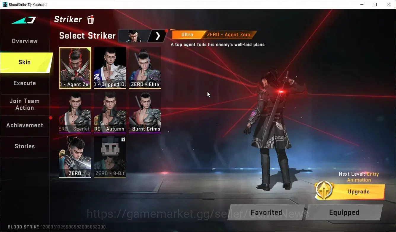 Blood Strike Accounts ASIA|Eternal Lv4 Galil-Noxdra+MELE Scythe|25 ULTRA image 3