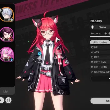 Neverness to Everness Accounts GLOBAL SEA|HL 8|4 S-Class 2 Limited (Iroi,Nanally]|3 Glider {Overcast,Chuppa,etc)|Selector