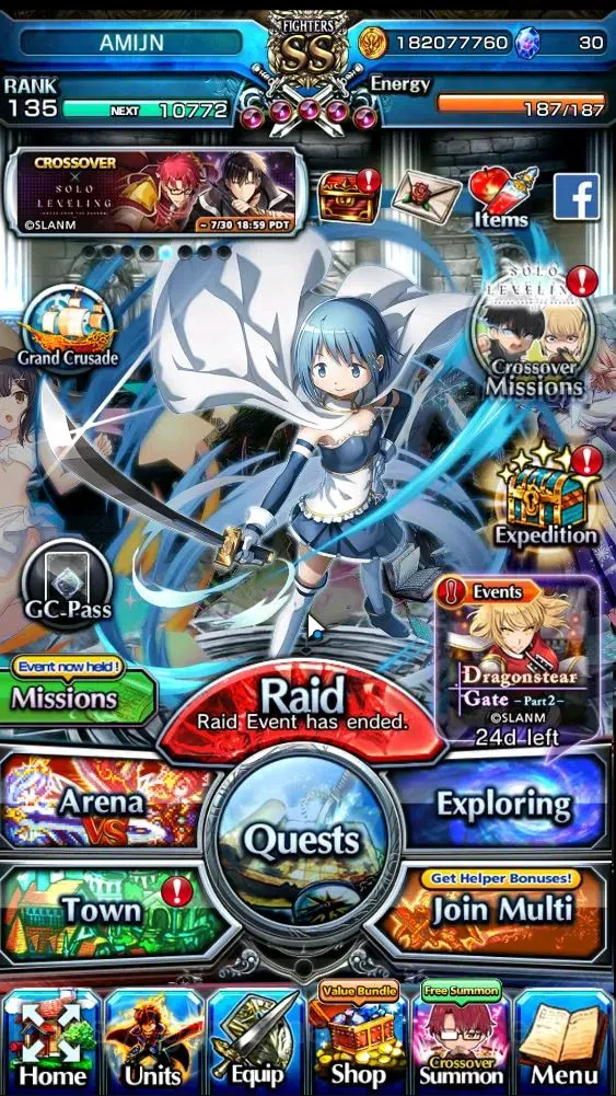 Grand Summoners Accounts Global|Rank 135|33 Ascend+18 TW|(S Miyu,S Emiya,Ch image 1