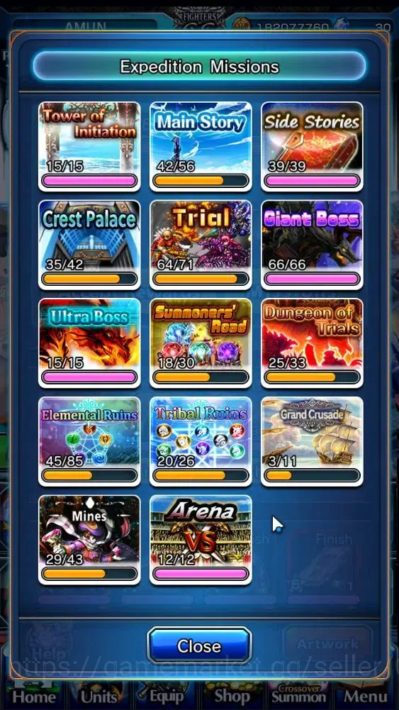 Grand Summoners Accounts Global|Rank 135|33 Ascend+18 TW|(S Miyu,S Emiya,Ch image 10