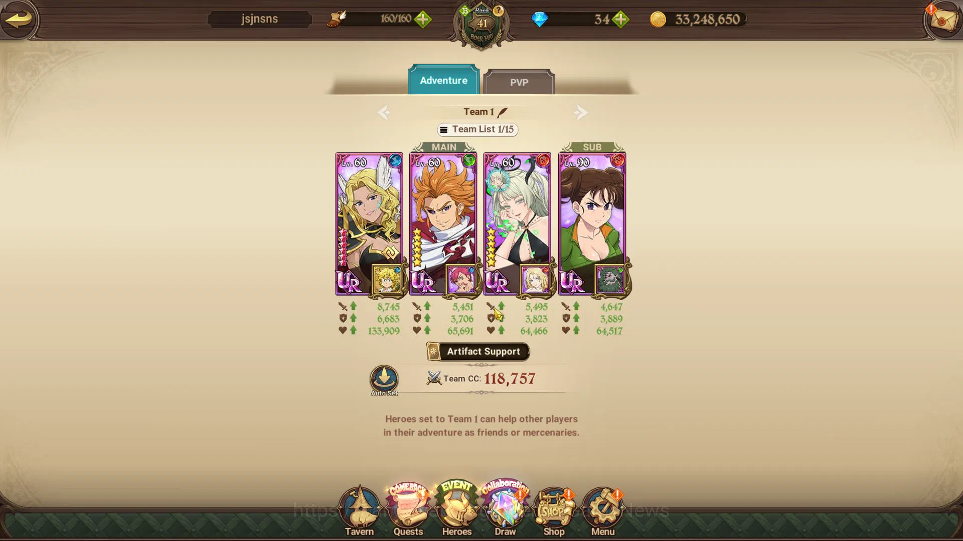 The Seven Deadly Sins: Grand Cross Accounts Starter Global|495K CC|Starter Ch4|4 UR| Thor,Sabunak,Arthur,Demon King Meliodas 6
