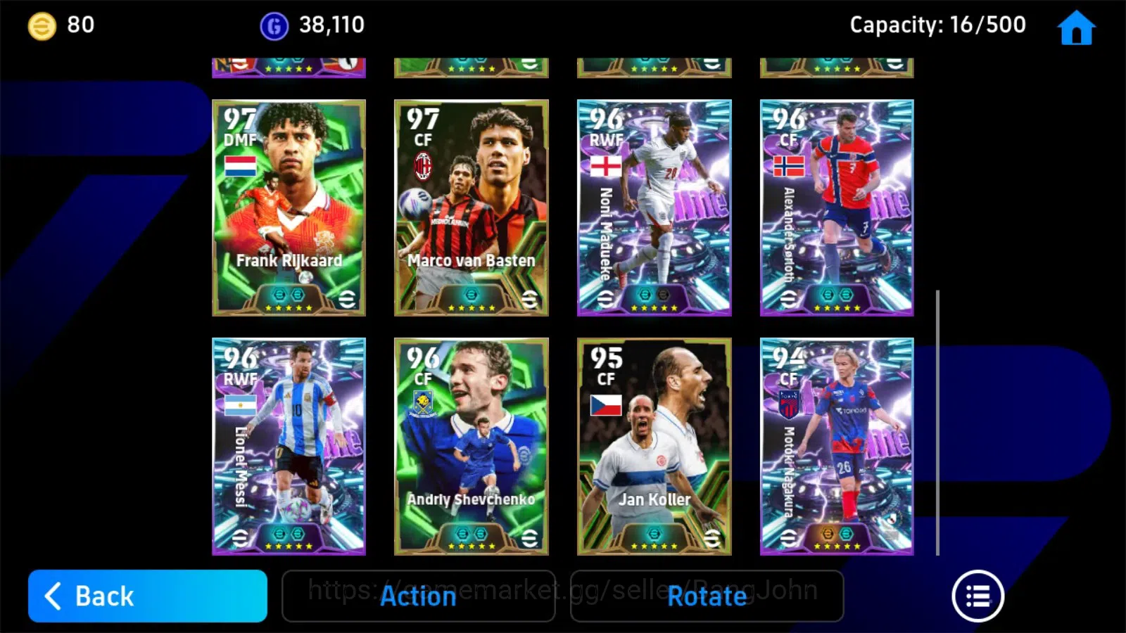 eFootball Accounts Others Mobile|PW 3153|Eden Hazard BigT,Rio Ferdinand Epic,Sergio Aguero Epic,Luis Diaz ShowT,Jan Koller 1