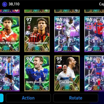 eFootball Accounts Others Mobile|PW 3153|Eden Hazard BigT,Rio Ferdinand Epic,Sergio Aguero Epic,Luis Diaz ShowT,Jan Koller