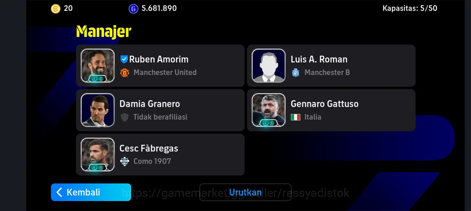 eFootball Accounts Legends & Iconic Players EFOOTBALL 2026 | EPIC BEBETO RARE, D BERBETOV, M VAN BASTEN, POWER 3172, CHEAPEST 2