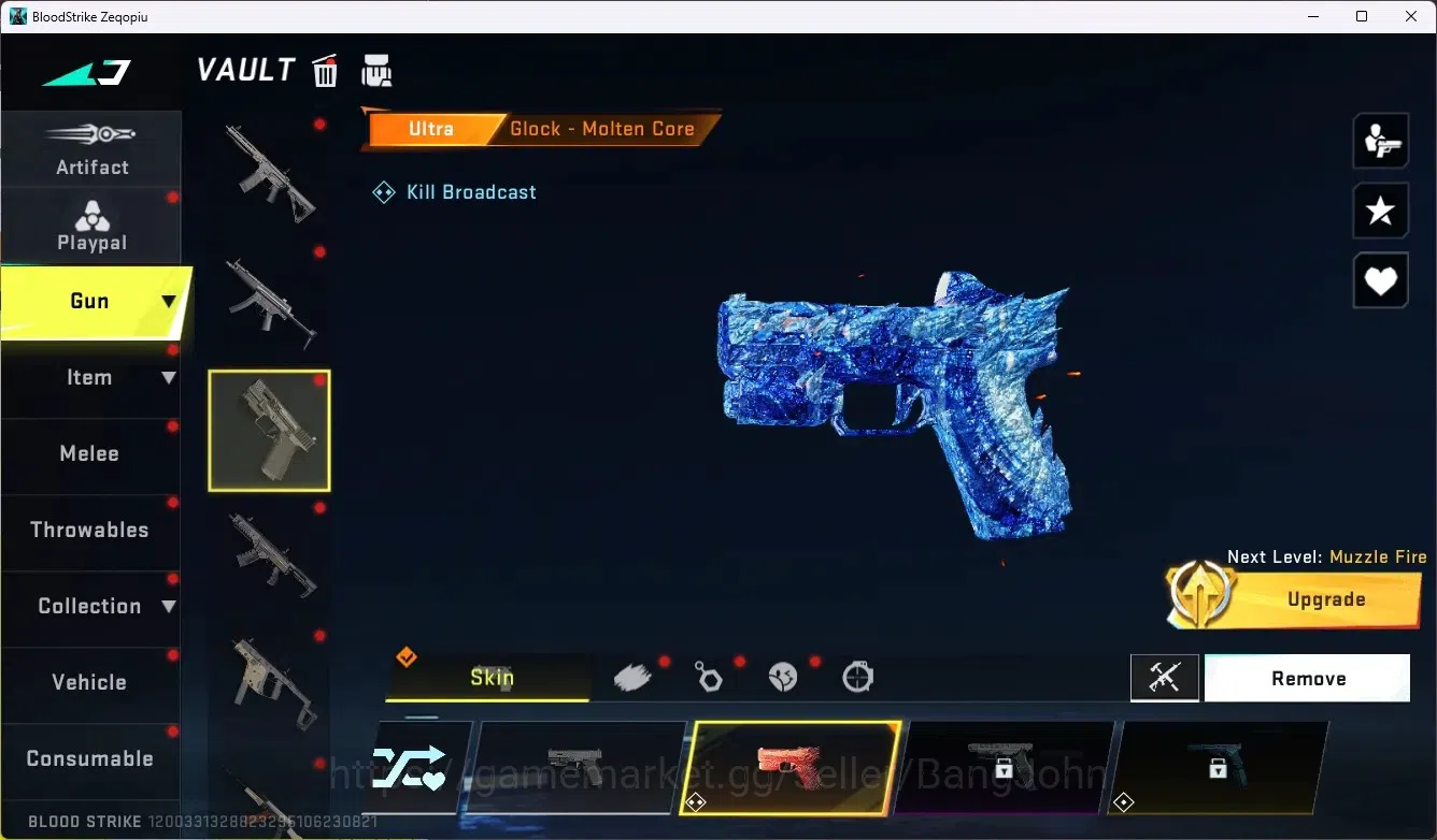 Blood Strike Accounts ASIA|Eternal: Desert Eagle-Scorpius |1 Collab Gun image 2
