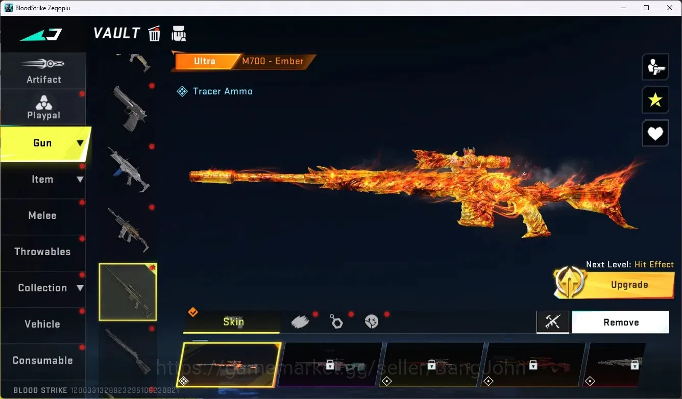Blood Strike Accounts ASIA|Eternal: Desert Eagle-Scorpius |1 Collab Gun image 4