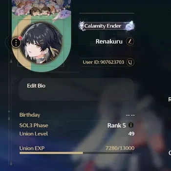 Wuthering Waves Accounts Others SEA|UL49|SOL3 R4|YY:Xuanling +signature, |MC MALE|54 Lustrous Tide|TakeMail(WW734Z)