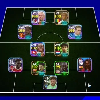eFootball Accounts High-End Android|Power 3127|8 Show Time Manzambi,Kevin DB,Cunha,etc|7 Epic Albert