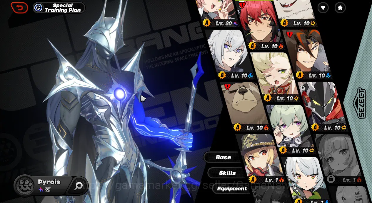Zenless Zone Zero Accounts Starter ASIA|IK 34|S1 CH4|8095 Poly +15 EMT 2 Limited [Velina +Sign,Pyrois M2 +Sign]+1 STD 2