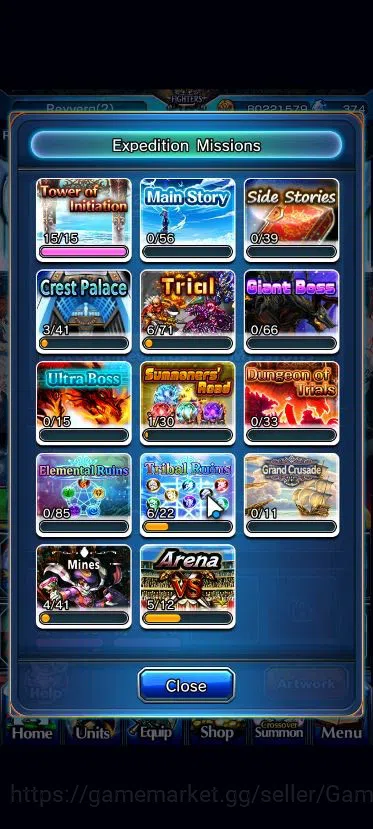Grand Summoners Accounts Global|Rank 88|12 Ascend|[2x Okarun TW,Emiya TW,S  image 11