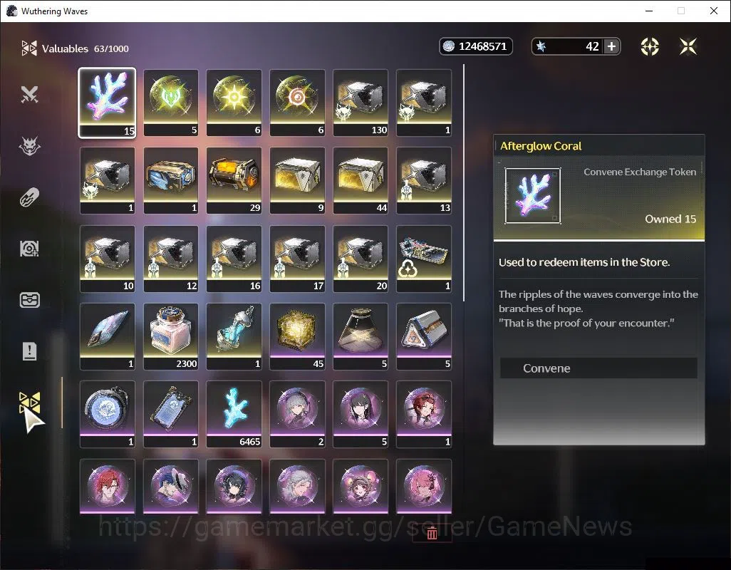 Wuthering Waves Accounts NA|UL 46|3 Limited| [Aemeath,Changli]+Sign,Lupa |D image 8