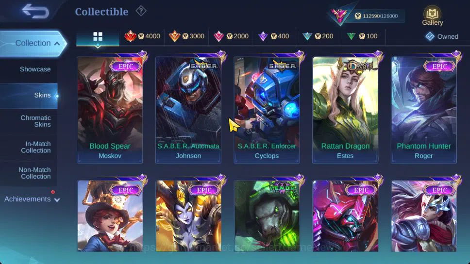 Mobile Legends: Bang Bang Accounts Hero 132|Skin 330|High Glory 71|Kishin-Lancelot,KO image 14