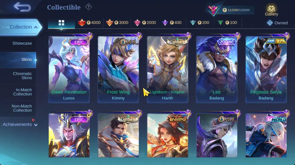 Mobile Legends: Bang Bang Accounts Hero 132|Skin 330|High Glory 71|Kishin-Lancelot,KO image 18