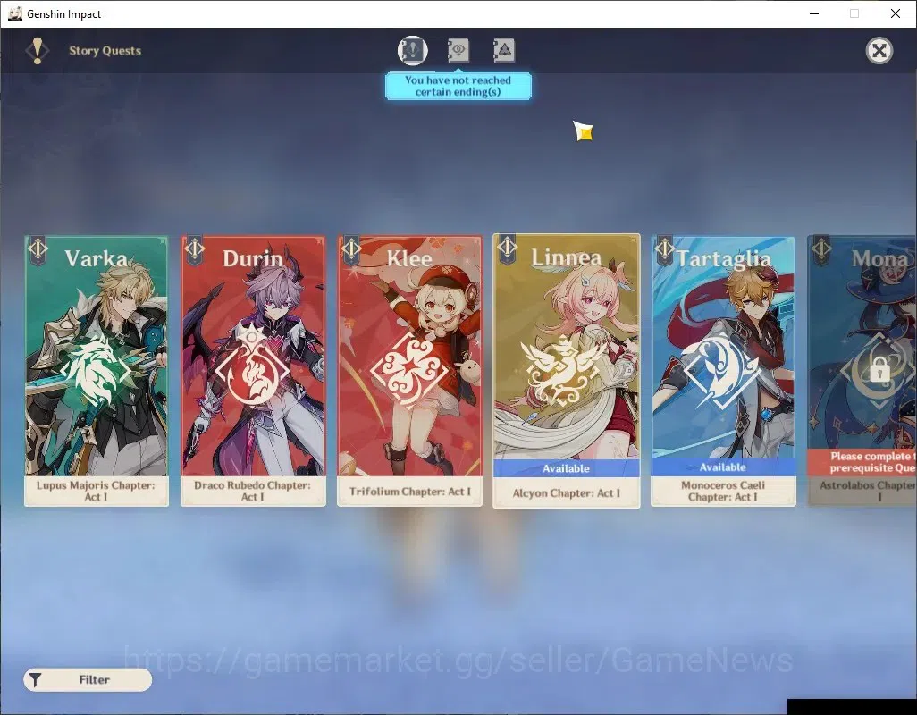 Genshin Impact Accounts ASIA|AR58|9Limited+(*5Weapon)|Arlecchino+Sign,Ziba image 14