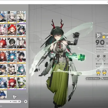 Arknights: Endfield Accounts Asia|Lv 60|11 SSR 6 Limited + 19(*6Weapon)|(Fangyi,Rossi,Tangtang,Laevatain P1)+Signature,Mi