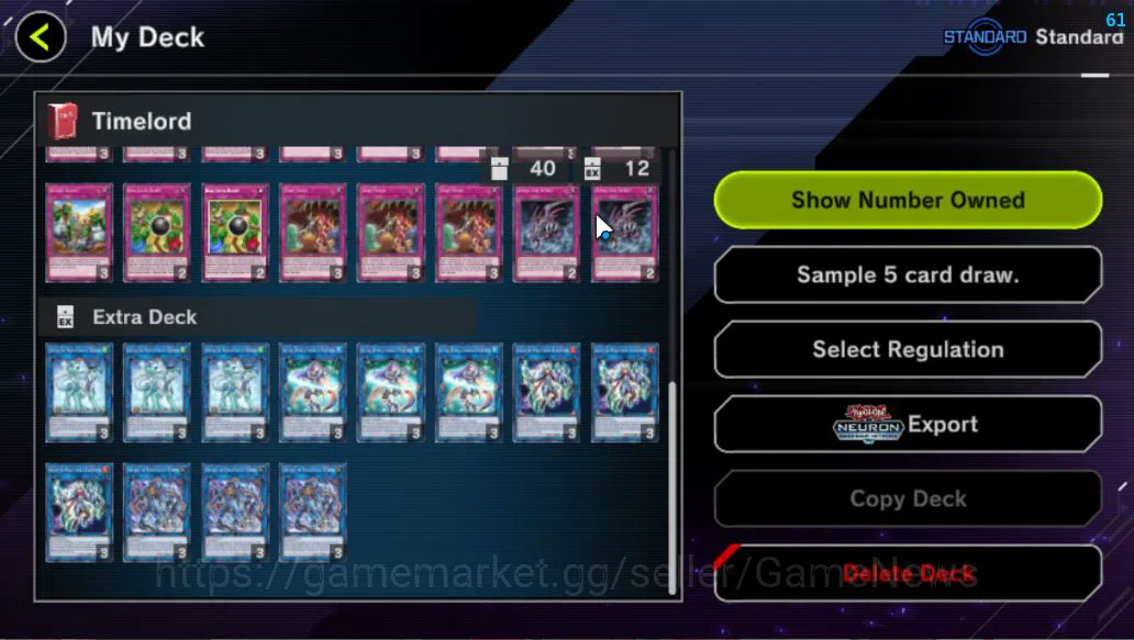 Yu-Gi-Oh! Master Duel Accounts Starter Lv 18 | 20 Deck | VSK9,Yummys,Dragonmaid,yummys,Dracotail Maid,TimeLord,Etc|Ranked 9