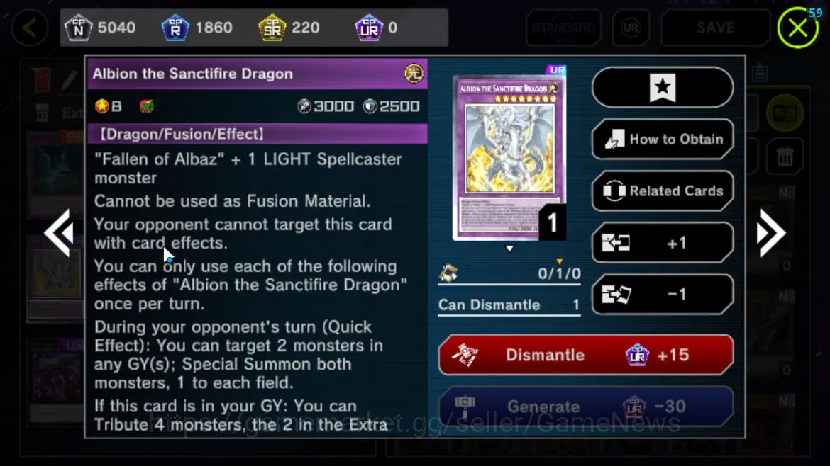 Yu-Gi-Oh! Master Duel Accounts Lv 18|20 Deck|VSK9,Dracotail,Radiant,Yummys,Dragot image 16