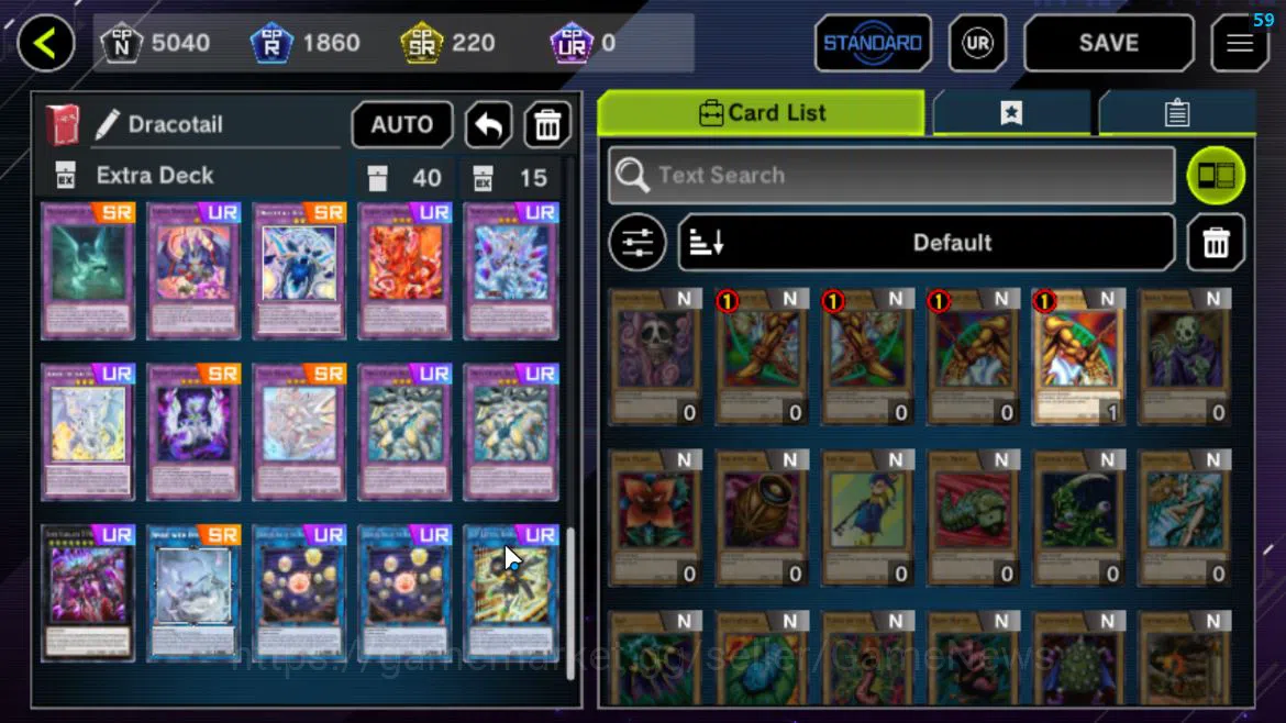 Yu-Gi-Oh! Master Duel Accounts Lv 18|20 Deck|VSK9,Dracotail,Radiant,Yummys,Dragot image 17