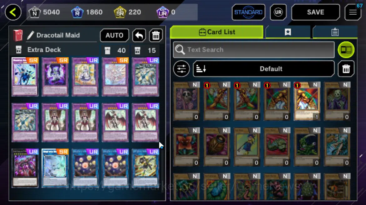 Yu-Gi-Oh! Master Duel Accounts Lv 18|20 Deck|VSK9,Dracotail,Radiant,Yummys,Dragot image 2
