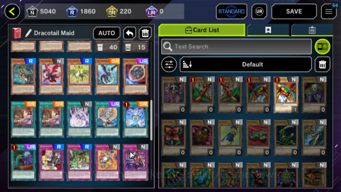 Yu-Gi-Oh! Master Duel Accounts Lv 18|20 Deck|VSK9,Dracotail,Radiant,Yummys,Dragot image 3