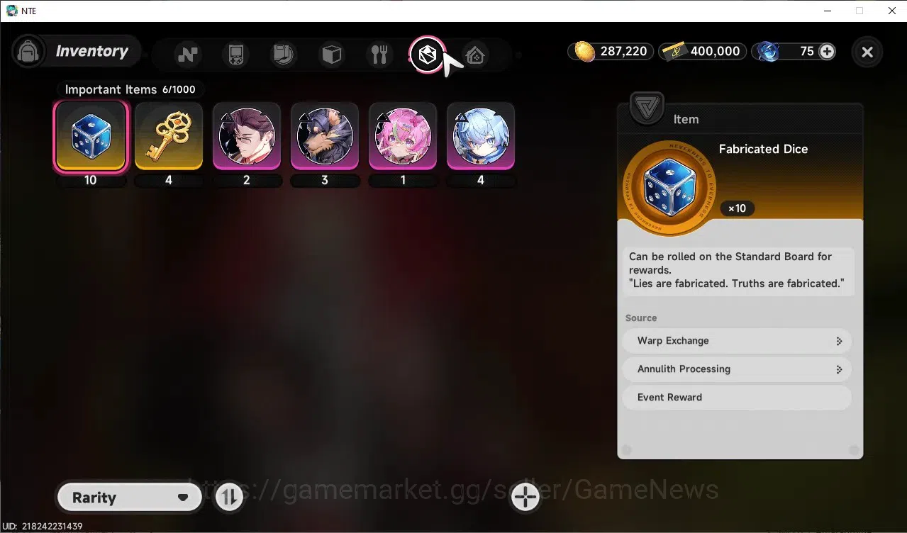 Neverness to Everness Accounts GLOBAL SEA|HL 5|3 SSR [Lacrimosa,Nanally,Hathor]|1 image 14