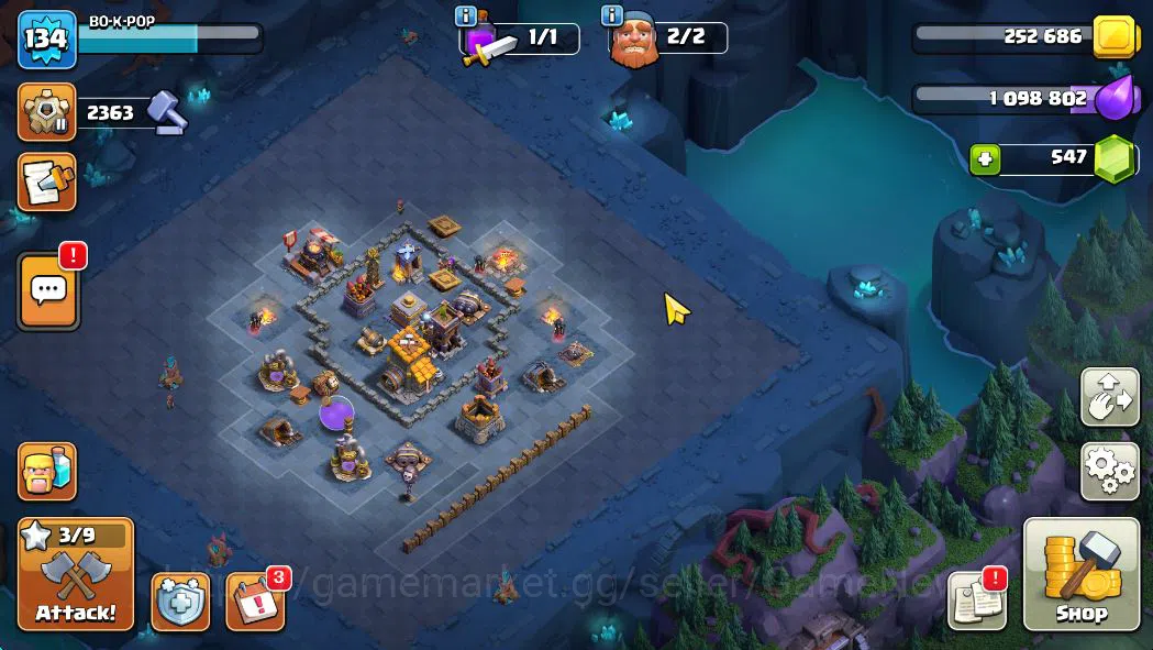 Clash of Clans Accounts TH 13 - BH 8|LV 134|HH 7|BK 51,AQ 62,GW 31,MP 40,R image 3