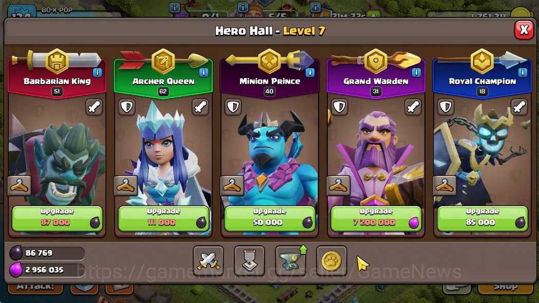 Clash of Clans Accounts TH 13 - BH 8|LV 134|HH 7|BK 51,AQ 62,GW 31,MP 40,R image 5