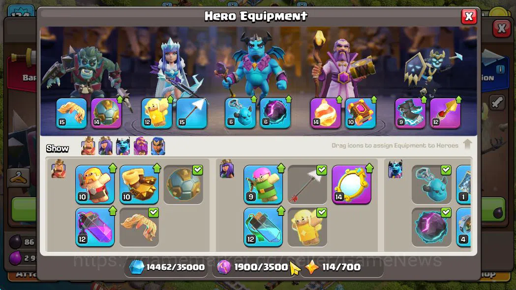 Clash of Clans Accounts TH 13 - BH 8|LV 134|HH 7|BK 51,AQ 62,GW 31,MP 40,R image 6