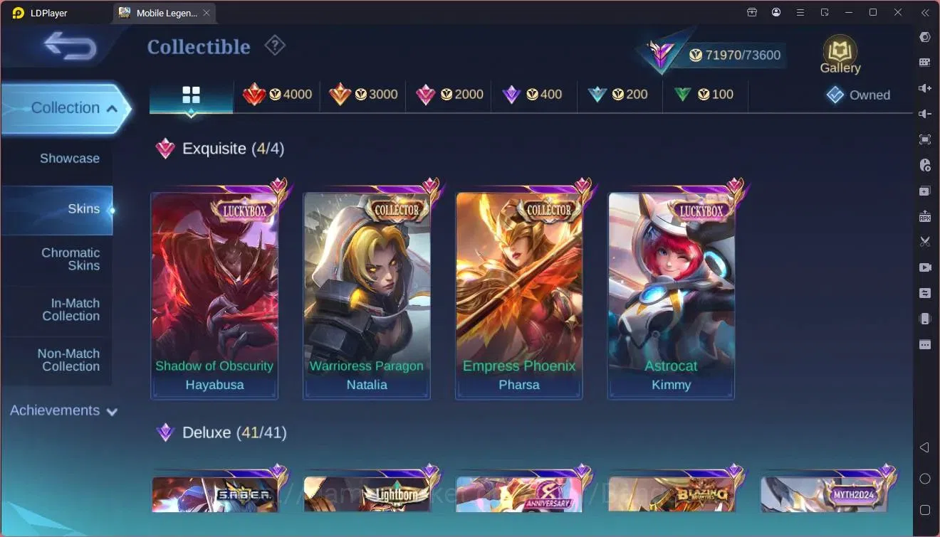 Mobile Legends: Bang Bang Accounts GLOBAL Hero 132 Skin 304|Sandrio Floryn|KOF Karina image 10