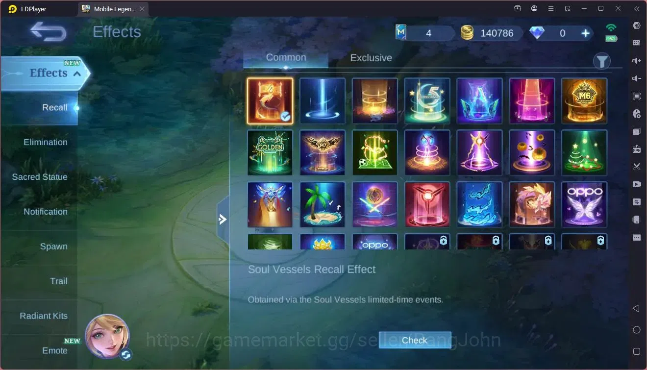 Mobile Legends: Bang Bang Accounts GLOBAL Hero 132 Skin 304|Sandrio Floryn|KOF Karina image 15