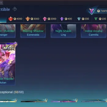 Mobile Legends: Bang Bang Collector GLOBAL Hero 132 Skin 304|Sandrio Floryn|KOF Karina image 1