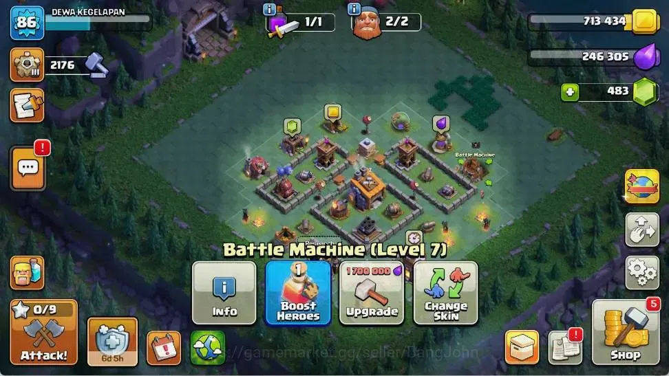 Clash of Clans Accounts Global |TH 11-BH 7|LVL 86|BK 42,AQ 42,MP 29,GW 20, image 15