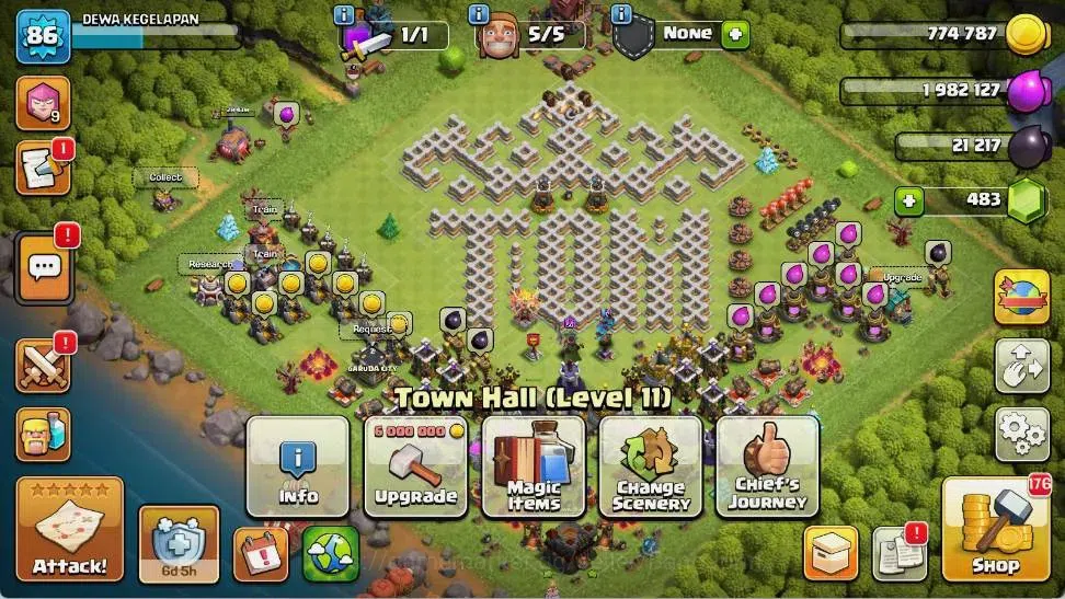 Clash of Clans Accounts Global |TH 11-BH 7|LVL 86|BK 42,AQ 42,MP 29,GW 20, image 2