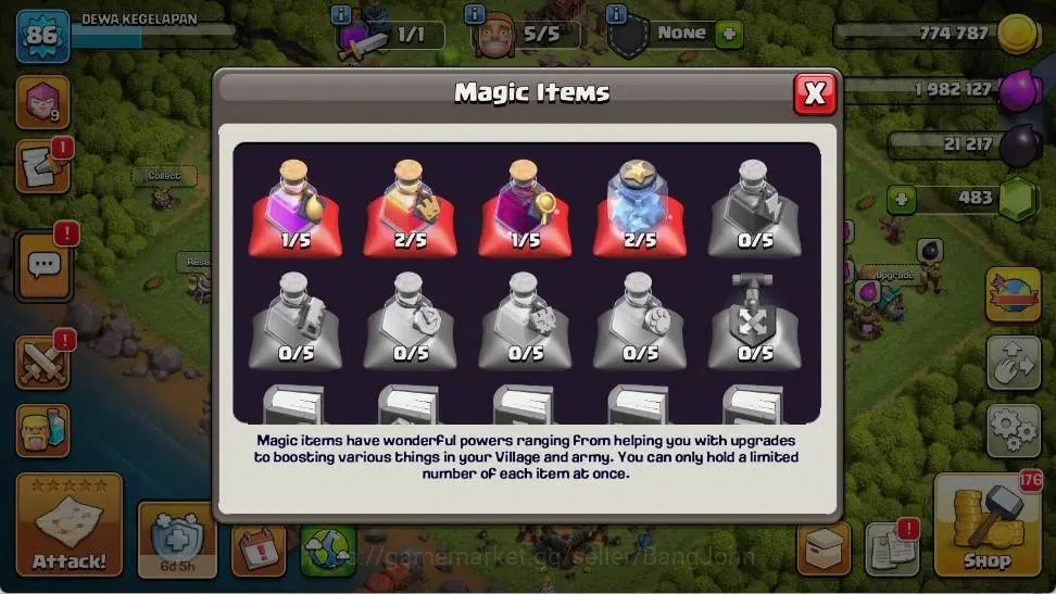 Clash of Clans Accounts Global |TH 11-BH 7|LVL 86|BK 42,AQ 42,MP 29,GW 20, image 3