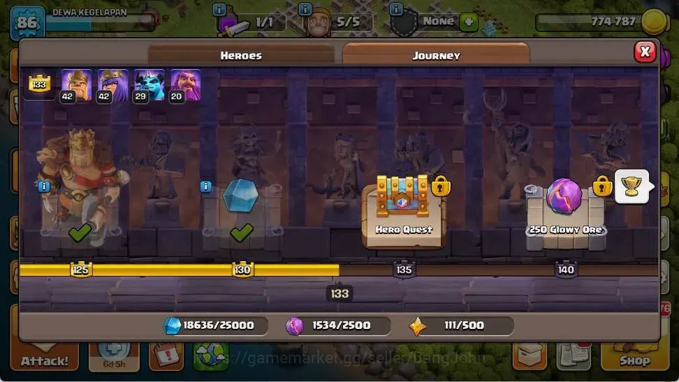 Clash of Clans Accounts Global |TH 11-BH 7|LVL 86|BK 42,AQ 42,MP 29,GW 20, image 7
