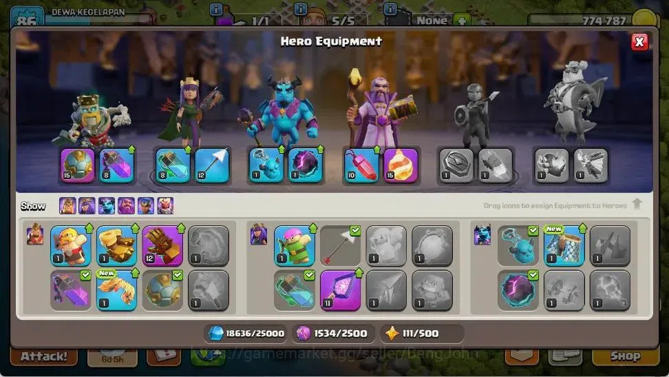 Clash of Clans Accounts Global |TH 11-BH 7|LVL 86|BK 42,AQ 42,MP 29,GW 20, image 8