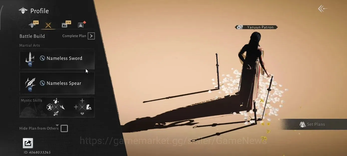 Where Winds Meet Accounts GLOBAL|Lv 10|1 Harmonic Core|GS 6268| Masked Grace image 4