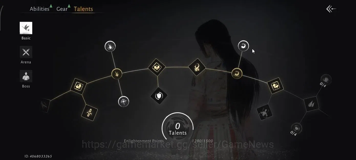 Where Winds Meet Accounts GLOBAL|Lv 10|1 Harmonic Core|GS 6268| Masked Grace image 8