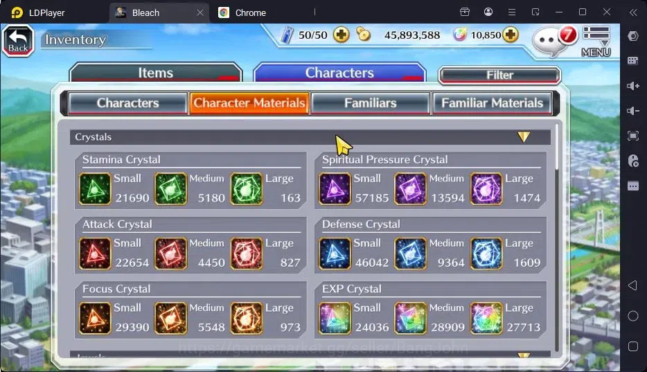 Bleach: Brave Souls Accounts Starter GLOBAL | 10.8k Orb + fresh Story |Ichigo TYBW24,Zangetsu Speed,Aizen 6TH,Byakuya 5TH 13