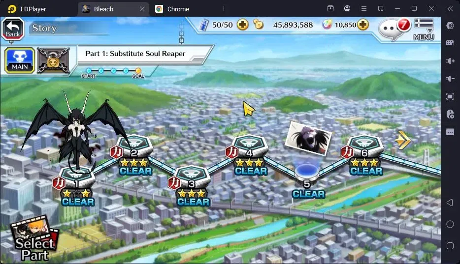Bleach: Brave Souls Accounts Starter GLOBAL | 10.8k Orb + fresh Story |Ichigo TYBW24,Zangetsu Speed,Aizen 6TH,Byakuya 5TH 18