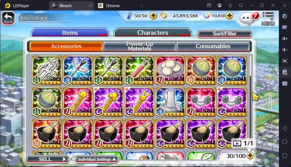 Bleach: Brave Souls Accounts Starter GLOBAL | 10.8k Orb + fresh Story |Ichigo TYBW24,Zangetsu Speed,Aizen 6TH,Byakuya 5TH 6