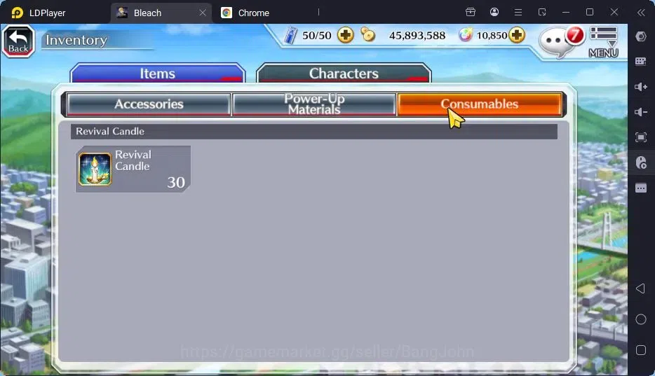 Bleach: Brave Souls Accounts Starter GLOBAL | 10.8k Orb + fresh Story |Ichigo TYBW24,Zangetsu Speed,Aizen 6TH,Byakuya 5TH 9
